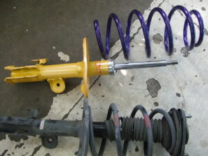 Shock absorbers old and new